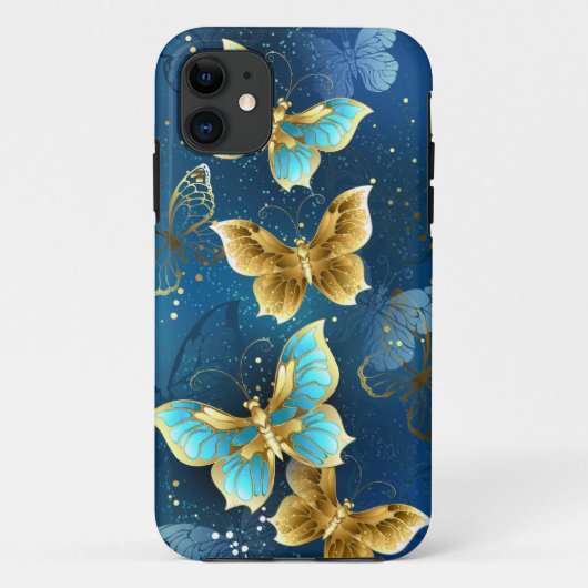 黄金の蝶々 Case-Mate iPhoneケース (裏面)