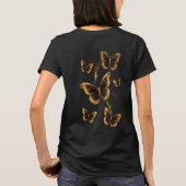 黄金の蝶々 Tシャツ (裏面)