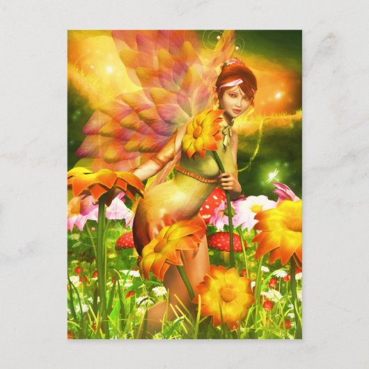 黄金の装飾はがき ポストカード (正面)