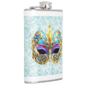 黄金の装飾を施した仮面舞踏会 フラスク (右)