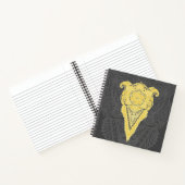 黄金の装飾炎 ノートブック (内部)