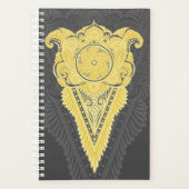 黄金の装飾炎 プランナー手帳 (正面)