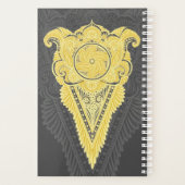 黄金の装飾炎 プランナー手帳 (裏面)