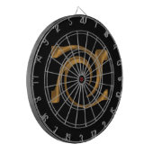 黄金の装飾 ダーツボード (正面左)