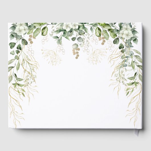 黄金の誓い：植物学結婚のゲストブック ゲストブック (裏面)