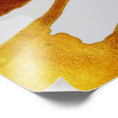 黄金の調和:ファンタジー圏の2頭の馬 フォトプリント            (角)