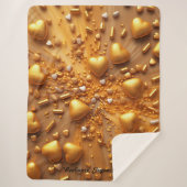 黄金の輝き シェルパブランケット (正面)