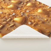 黄金の輝き シェルパブランケット (3/4)