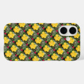 「黄金の輝き:木の上に黄色のハイビスカスの花 Case-Mate iPhoneケース (裏面 (横))