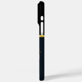 黄金の野に堂々と立つバイソン農家 Case-Mate iPhoneケース (裏面 / 左)