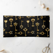 黄金の鍵でシームレスなパターン 三つ折りプログラム (内部)