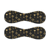 黄金の鍵でシームレスなパターン 野球ボール (パネル)