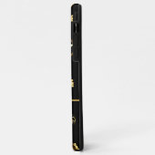 黄金の鍵でシームレスなパターン Case-Mate iPhoneケース (裏面/左)