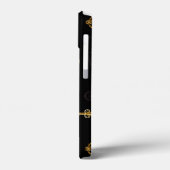 黄金の鍵でシームレスなパターン Case-Mate iPhoneケース (裏面 / 左)