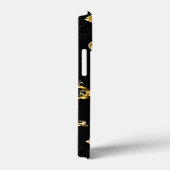 黄金の鍵でシームレスなパターン Case-Mate iPhoneケース (裏面 / 右)
