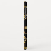 黄金の鍵でシームレスなパターン Case-Mate iPhoneケース (裏面/左)