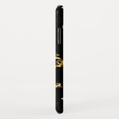 黄金の鍵でシームレスなパターン Case-Mate iPhoneケース (裏面/右)