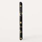 黄金の鍵でシームレスなパターン Case-Mate iPhoneケース (裏面/左)