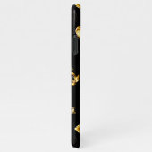 黄金の鍵でシームレスなパターン iPhoneケース (右側)