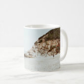 黄金の門を垣間見る コーヒーマグカップ (正面右)