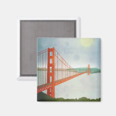 黄金の門橋の上で マグネット (正面/裏面)