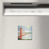 黄金の門橋の上で マグネット (インサイチュ (食洗機))