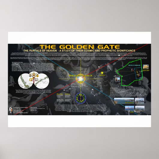 黄金の門 ポスター (正面)