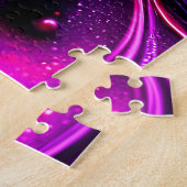 黄金の開花トワイライトの深さ ジグソーパズル (側面)