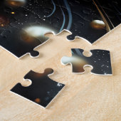 黄金の開花トワイライトの深さ ジグソーパズル (側面)