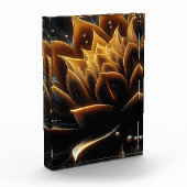 黄金の開花トワイライトの深さ フォトブロック (左)