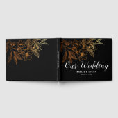 黄金の開花 |ブラック結婚ズ ゲストブック (全面)