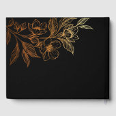 黄金の開花 |ブラック結婚ズ ゲストブック (裏面)