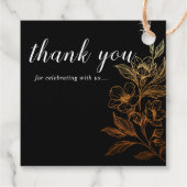 黄金の開花 |ブラック結婚ズ フェイバータグ (裏面)