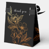 黄金の開花 |ブラック結婚ズ フェイバーボックス (裏面)