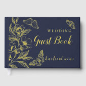 黄金の開花 | ロマンチック結婚海軍 ゲストブック (正面)