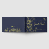 黄金の開花 | ロマンチック結婚海軍 ゲストブック (全面)