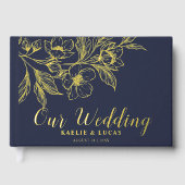 黄金の開花 | ロマンチック結婚海軍 ゲストブック (正面)