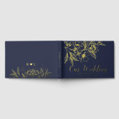 黄金の開花 | ロマンチック結婚海軍 ゲストブック (全面)