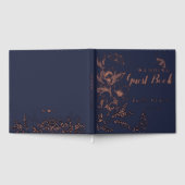 黄金の開花 | ロマンチック結婚海軍 ゲストブック (全面)