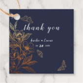 黄金の開花 | ロマンチック結婚海軍 フェイバータグ (正面)