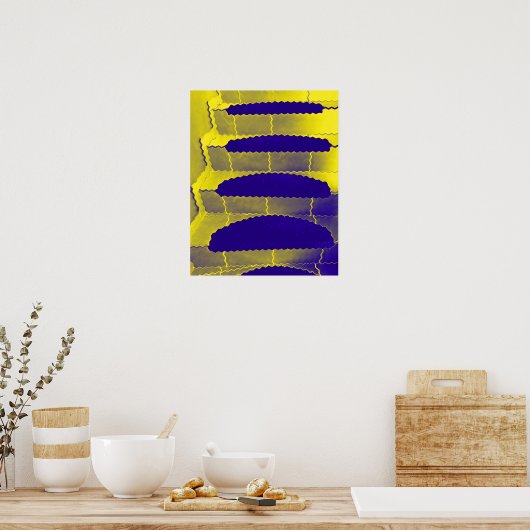 黄金の階段 ポスター (キッチン)