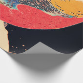 『黄金の雉雪』 ラッピングペーパー (角)