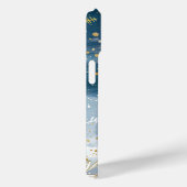 黄金の雪と冬の葉の電話ケース Case-Mate iPhoneケース (裏面 / 右)