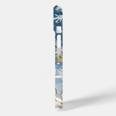 黄金の雪と冬の葉の電話ケース Case-Mate iPhoneケース (裏面 / 左)