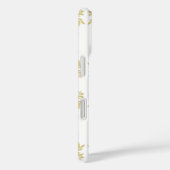 黄金の雪の渦巻きケースメイト三星銀河ケース Case-Mate iPhoneケース (裏面 / 右)