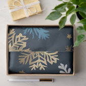 黄金の雪片ティッシュペーパー 薄葉紙 (ギフト)