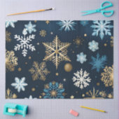 黄金の雪片ティッシュペーパー 薄葉紙 (クラフト)