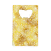 黄金の雪片 クレジットカード栓抜き (裏面)