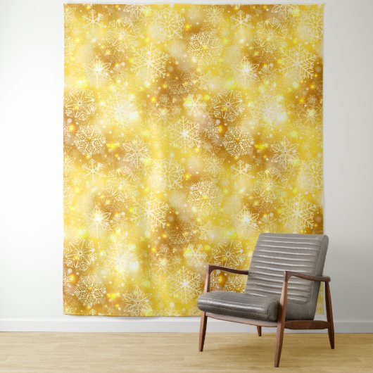 黄金の雪片 タペストリー (インサイチュ)