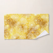 黄金の雪片 バスタオルセット (ハンドタオル)